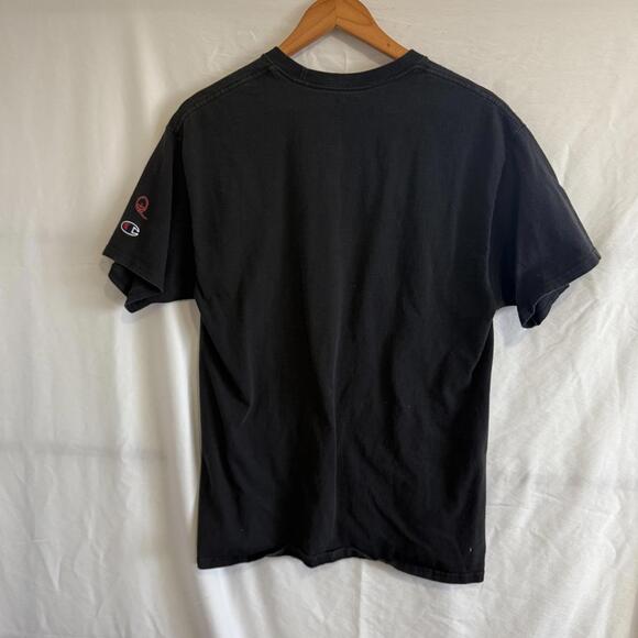 Champion x Queen Official Merch Freddie Mercury Graphic T‑Shirt Black Size L - Picture 2 of 3
